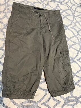 Olive Green Cargo Shorts